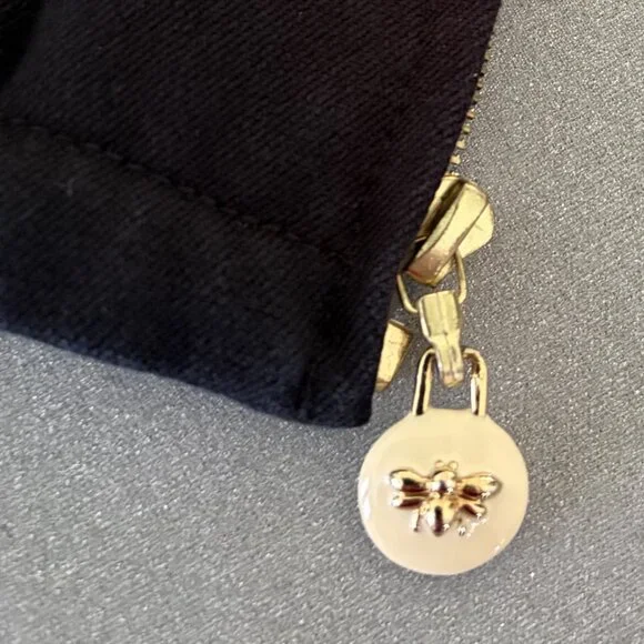 St. John Sport by Marie Gray Black Bee Embroidered Jacket - FREE SHIPPING! - Picture 6 of 7